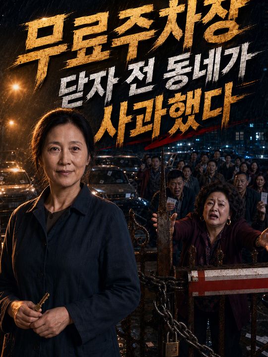무료주차장 닫자 전 동네가 사과했다