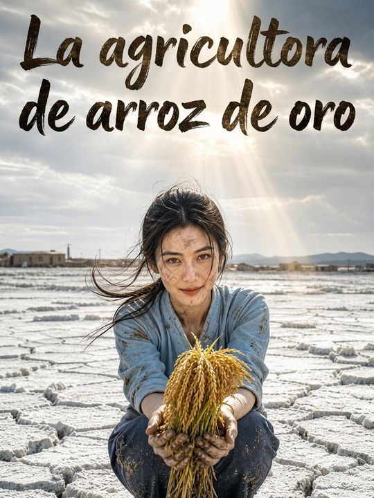 La agricultora de arroz de oro