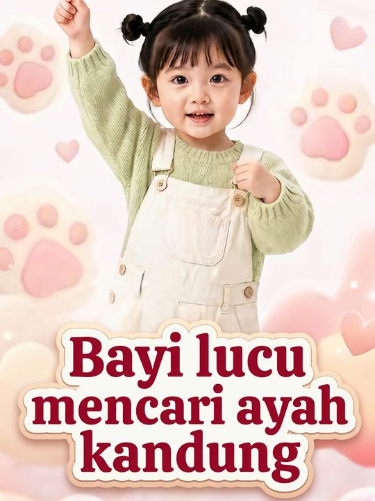 Bayi lucu mencari ayah kandung