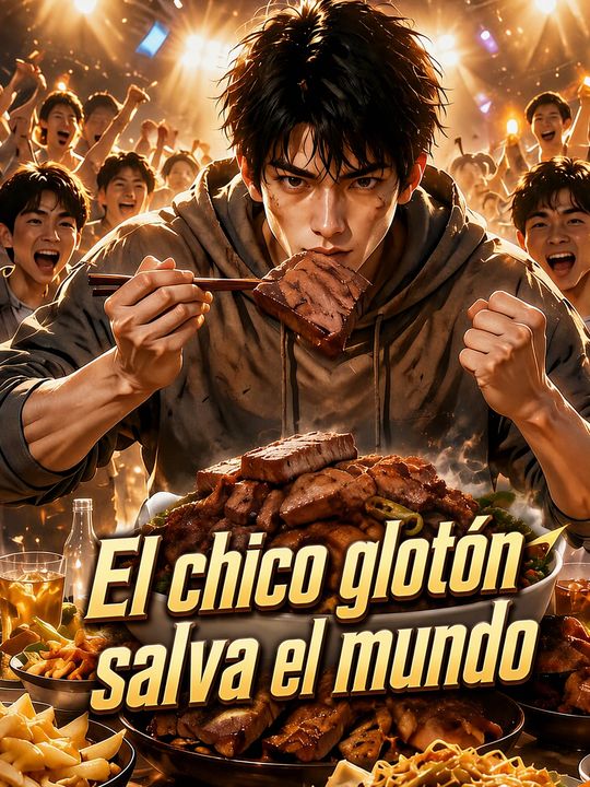 El chico glotón salva el mundo