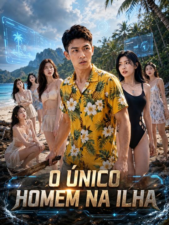 O único homem na ilha