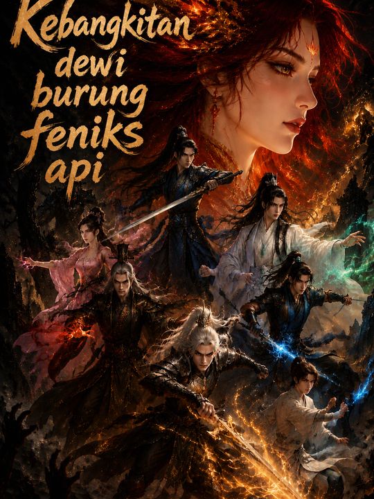 Kebangkitan dewi burung feniks api