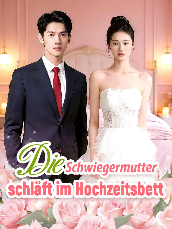Die Schwiegermutter schläft im Hochzeitsbett