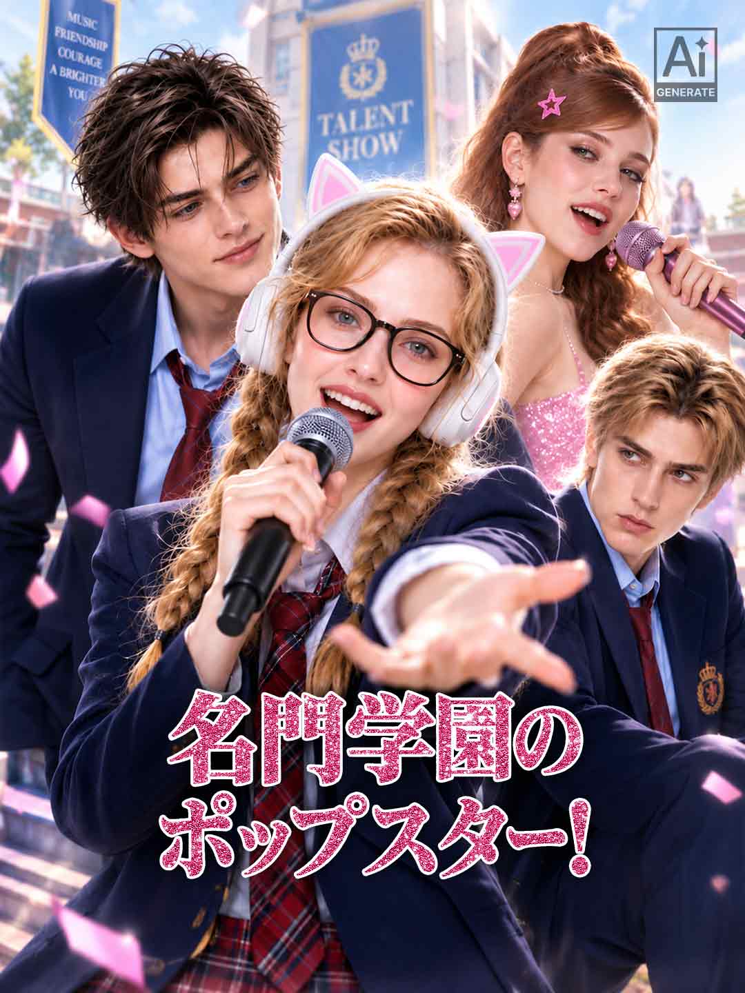 名門学園のポップスター！