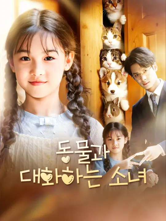 동물과 대화하는 소녀