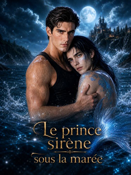 Le prince sirène sous la marée