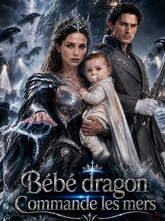 Bébé dragon commande les mers