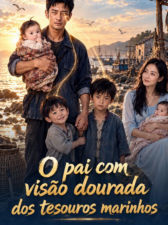O pai com visão dourada dos tesouros marinhos