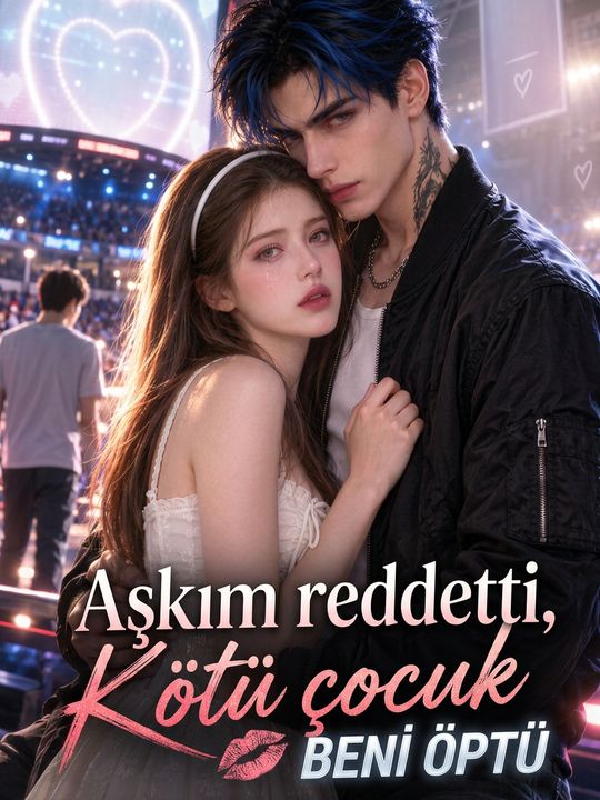Aşkım reddetti, kötü çocuk beni öptü