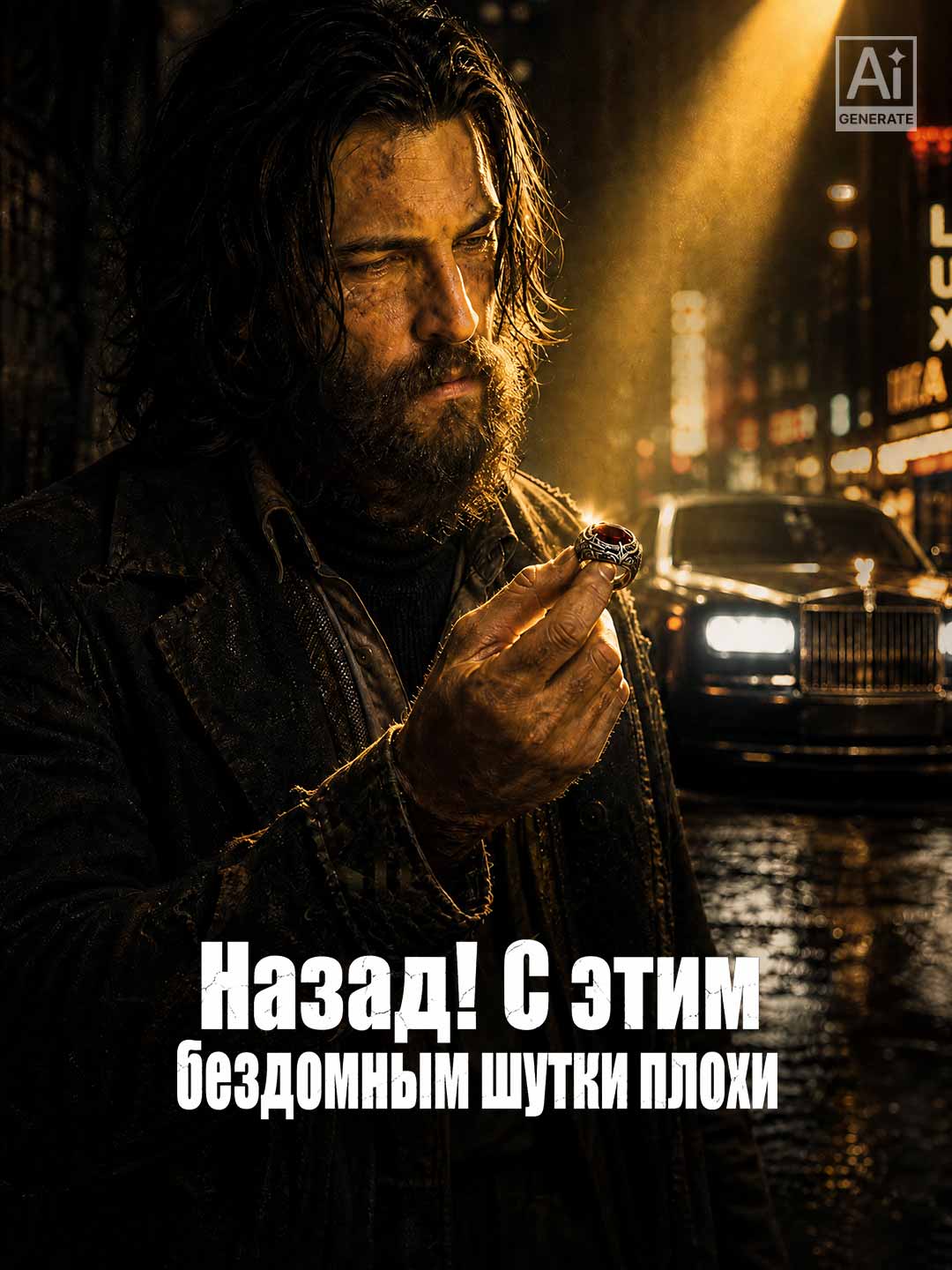 (Dubbing) Назад! С этим бездомным шутки плохи