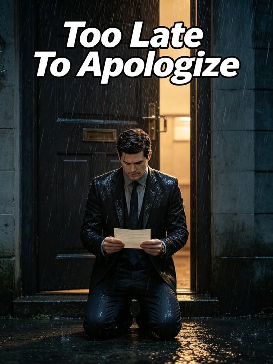Too Late To Apologize