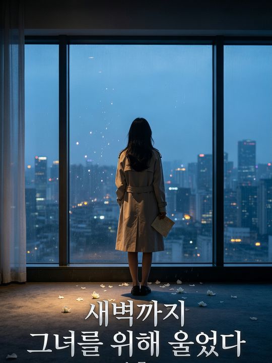 새벽까지 그녀를 위해 울었다