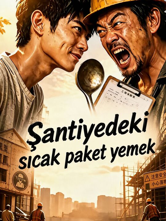 Şantiyedeki sıcak paket yemek
