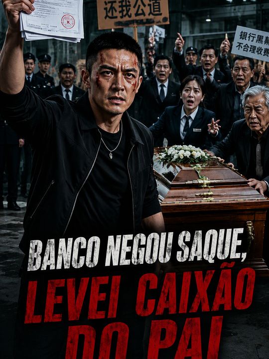 Banco negou saque, levei caixão do pai
