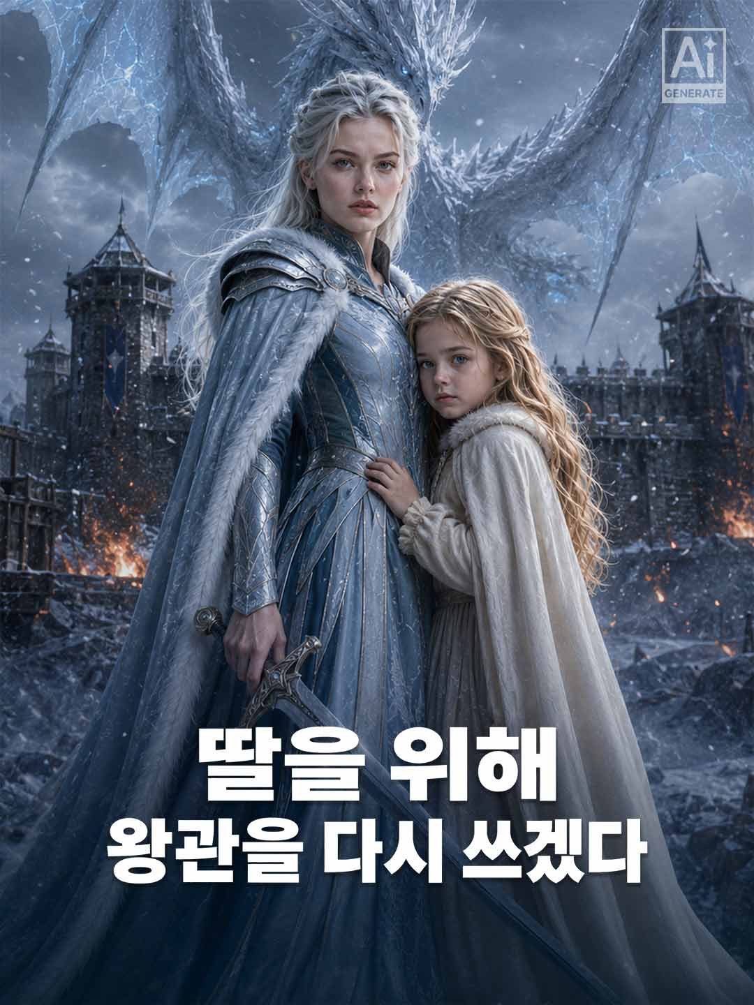 딸을 위해 왕관을 다시 쓰겠다