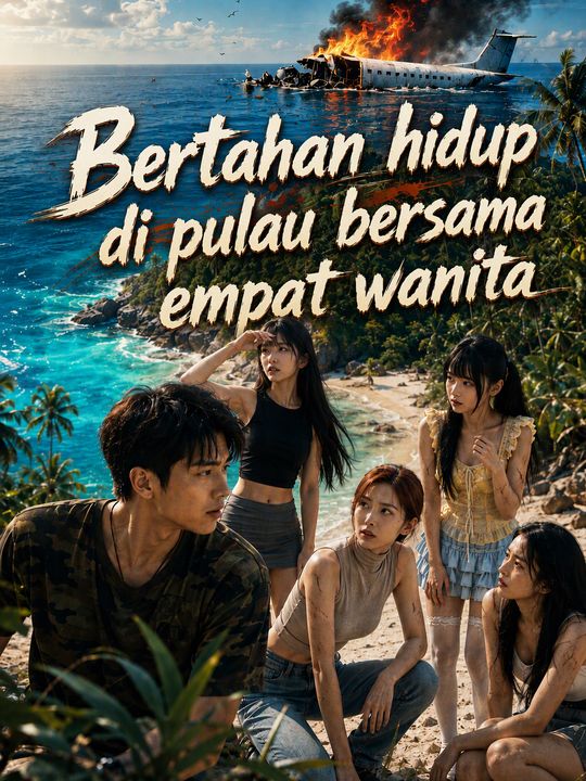 Bertahan hidup di pulau bersama 4 wanita