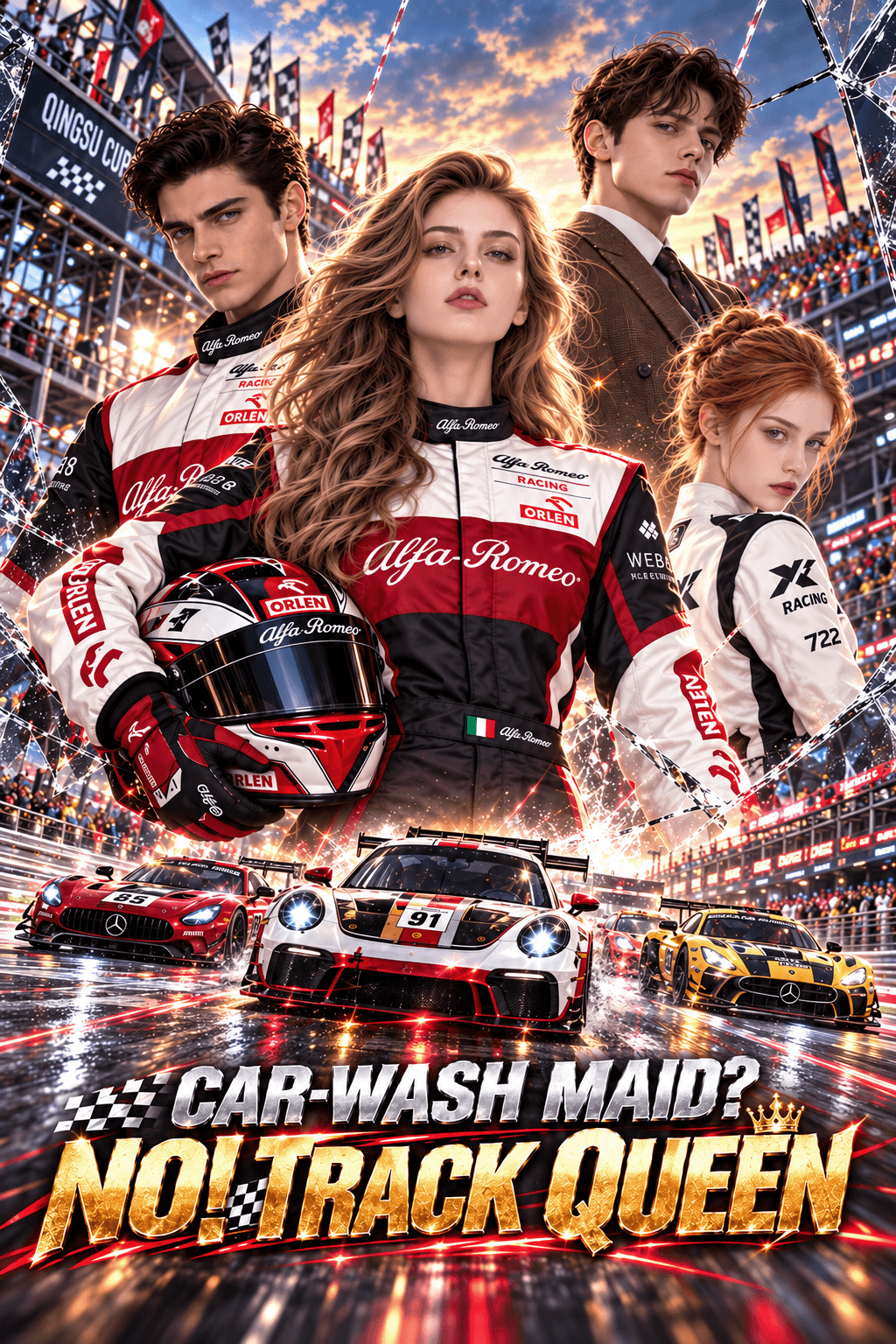 CarWash Maid? No! Track Queen