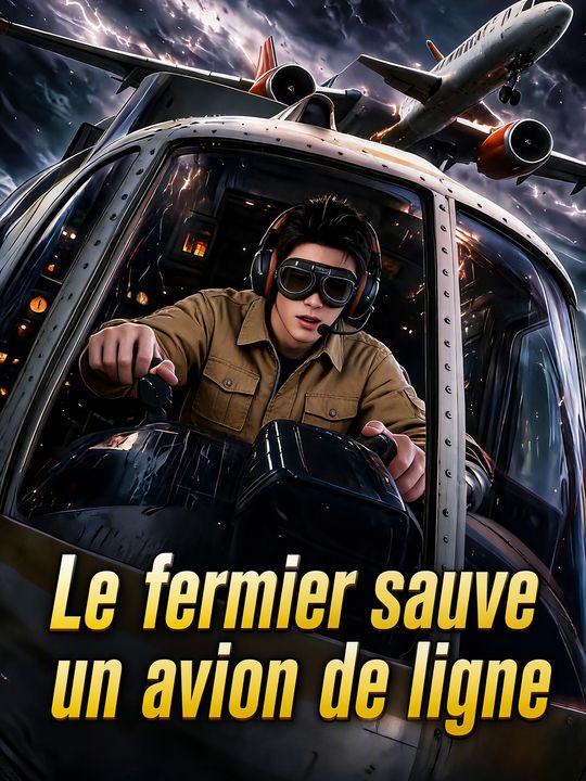 Le fermier sauve un avion de ligne