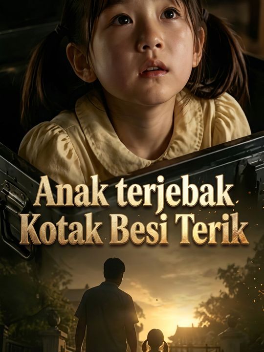 Anak terjebak kotak besi terik
