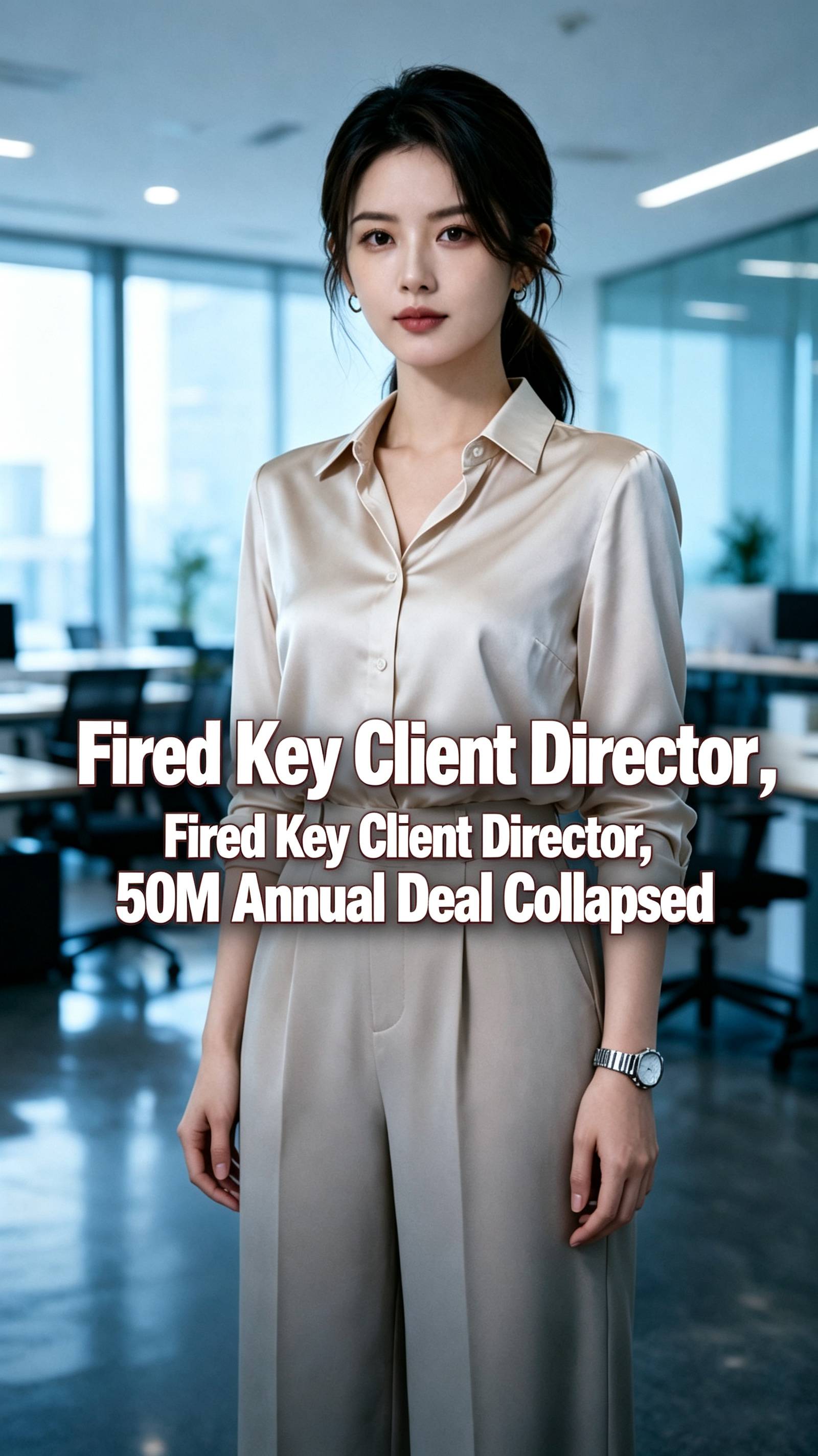 Fired Key Client Director, 50M Annual Deal Collapsed