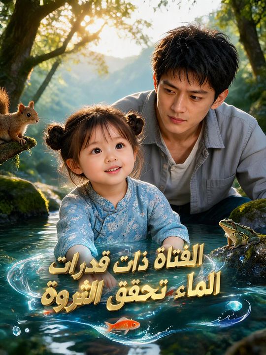 الفتاة ذات قدرات الماء تحقق الثروة