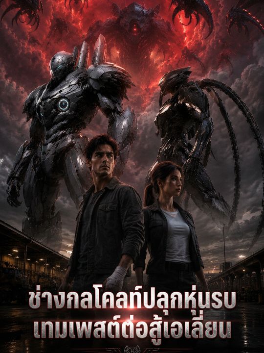 ช่างกลโคลท์ปลุกหุ่นรบเทมเพสต์ต่อสู้เอเลี่ยน