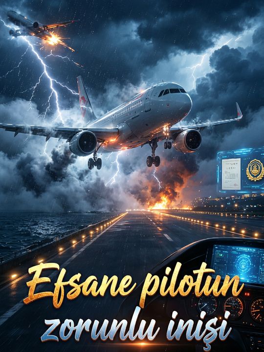 Efsane pilotun zorunlu inişi