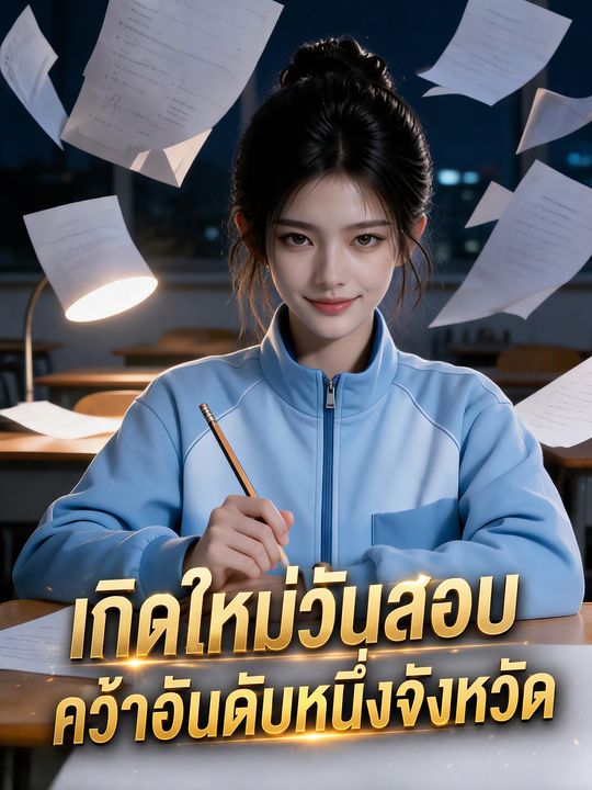 เกิดใหม่วันสอบ คว้าอันดับหนึ่งจังหวัด