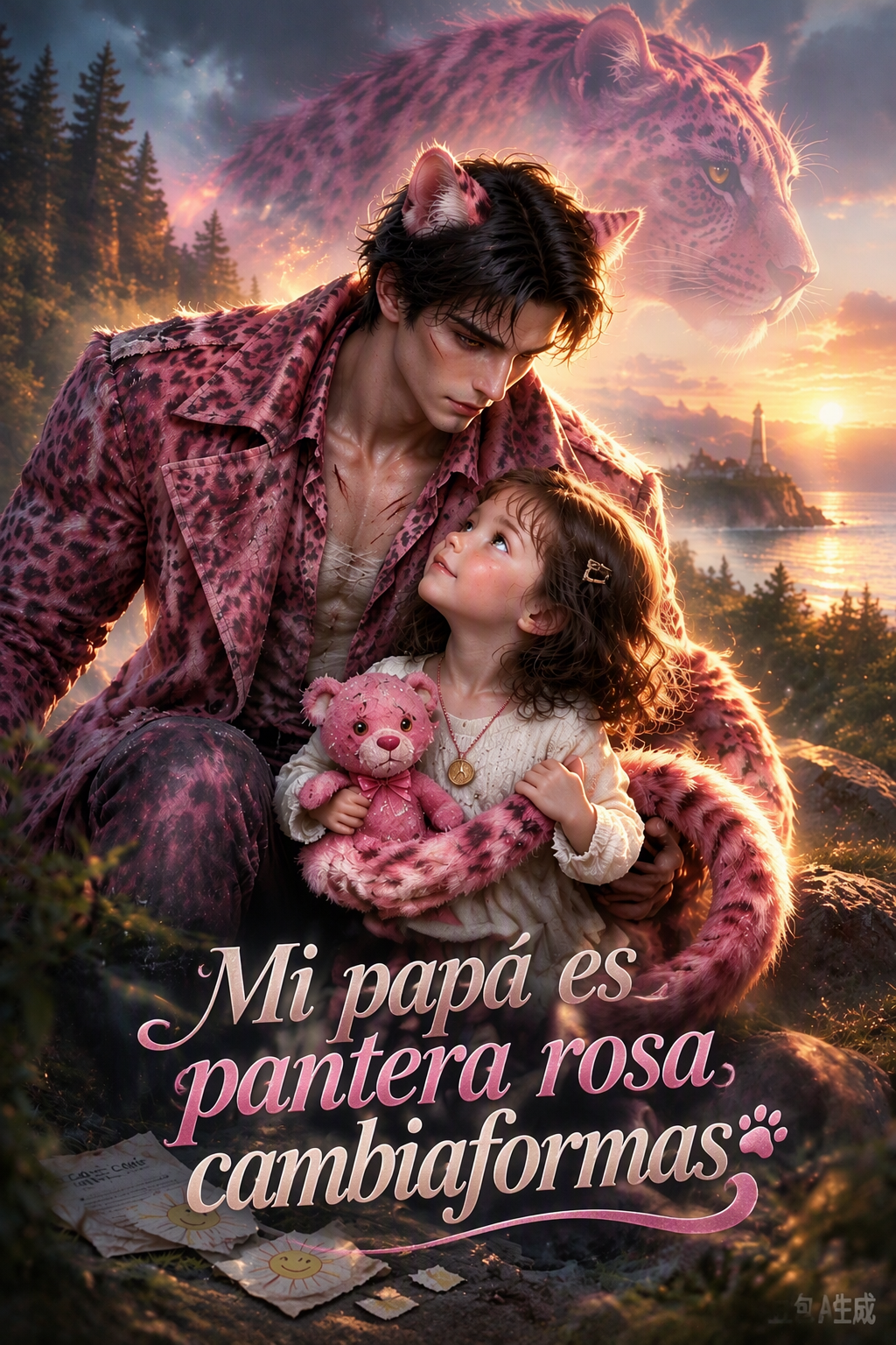 Mi papá es pantera rosa cambiaformas