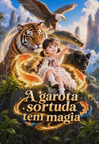 A garota sortuda tem magia
