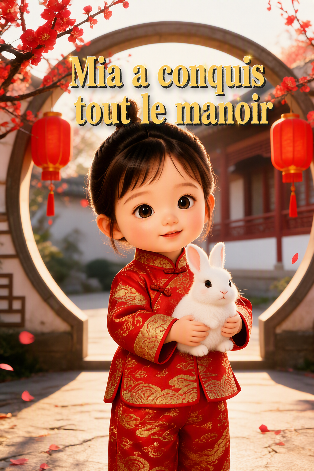 Mia a conquis tout le manoir