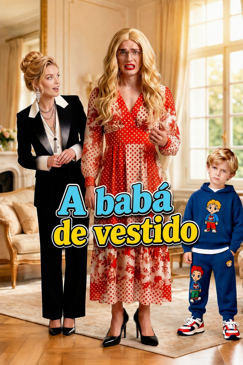 A babá de vestido