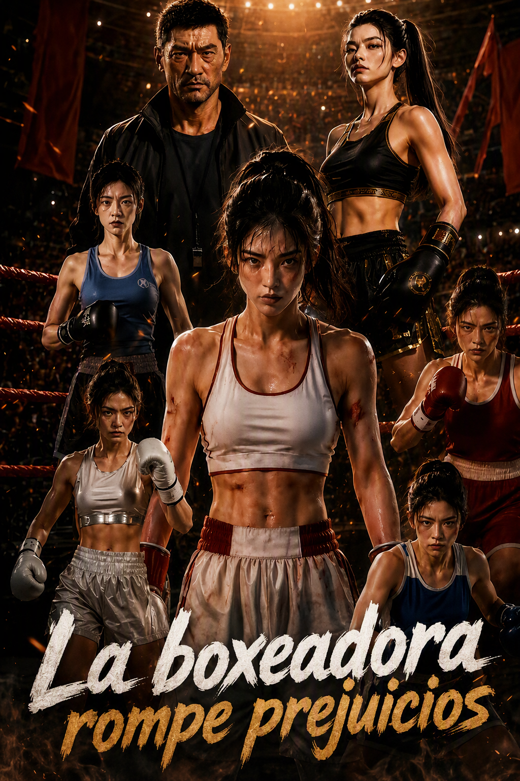 La boxeadora rompe prejuicios