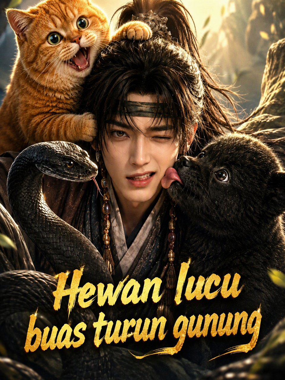 Hewan lucu buas turun gunung