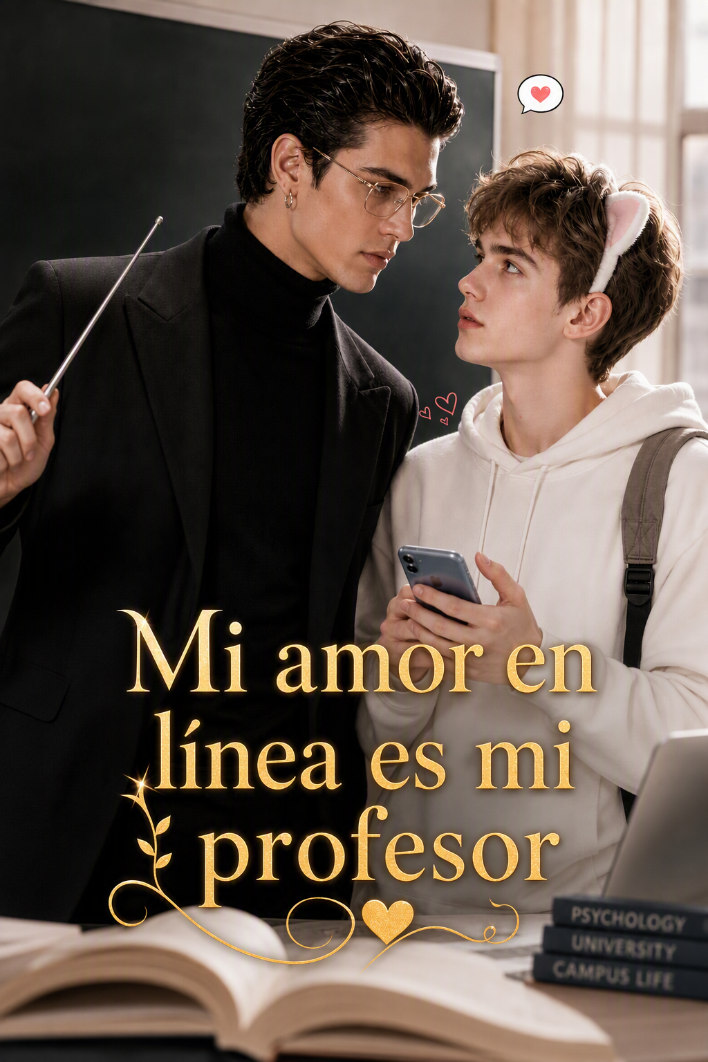 Mi amor en línea es mi profesor