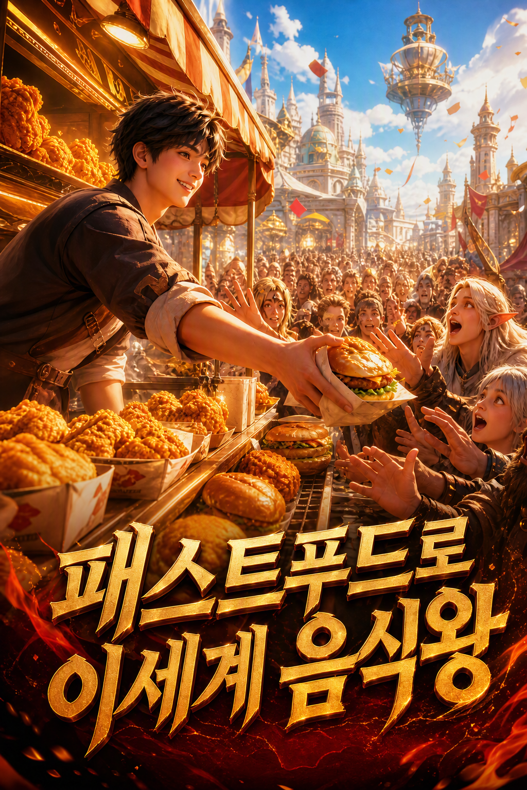 패스트푸드로 이세계 음식왕