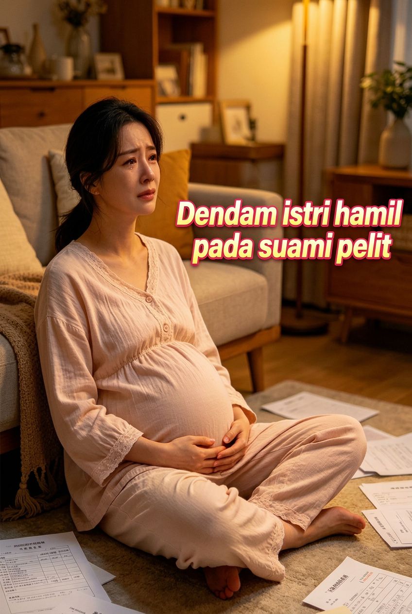 Dendam istri hamil pada suami pelit