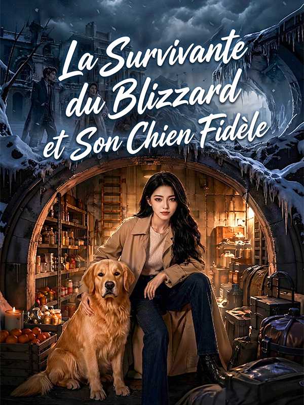 La Survivante du Blizzard et Son Chien Fidèle