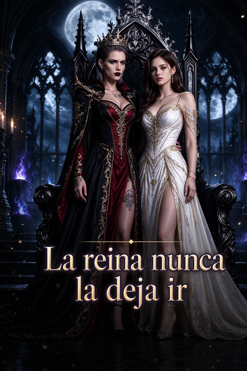 La reina nunca la deja ir