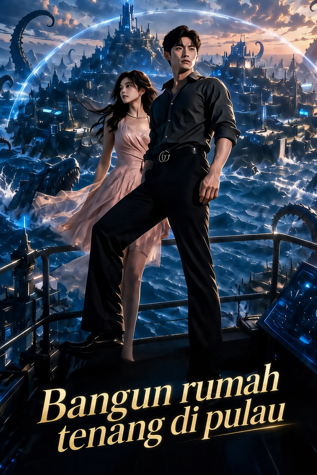 Bangun rumah tenang di pulau