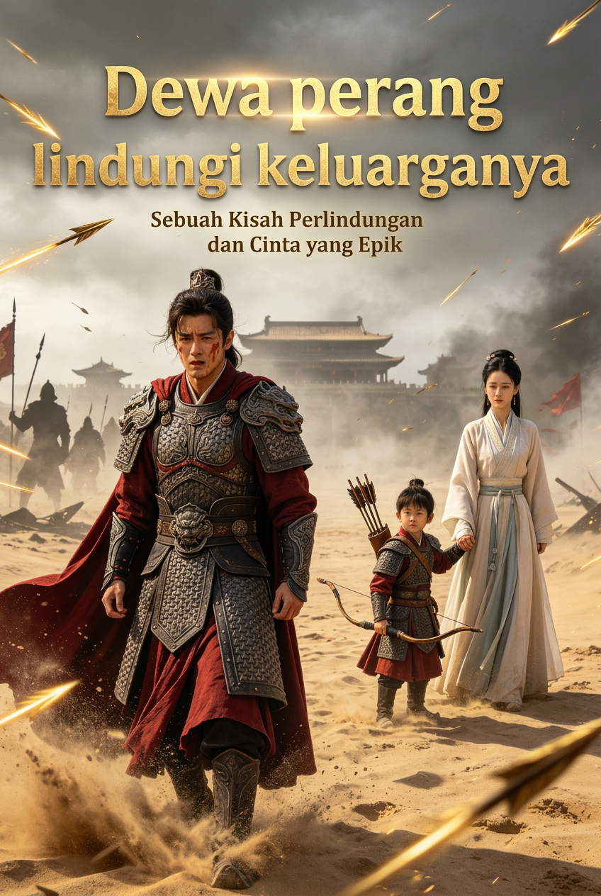 Dewa perang lindungi keluarganya