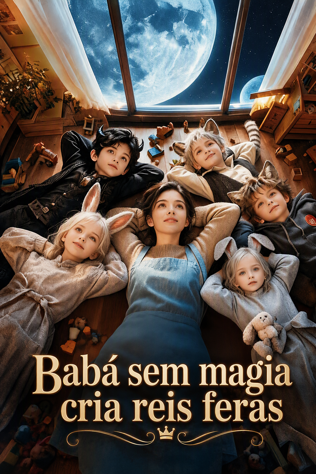 Babá sem magia cria reis feras