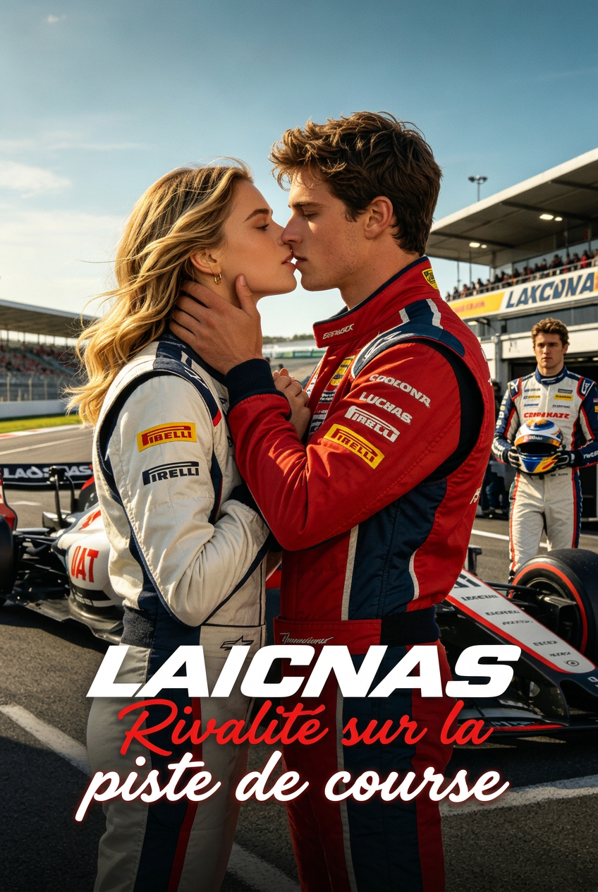 Rivalité sur la piste de course