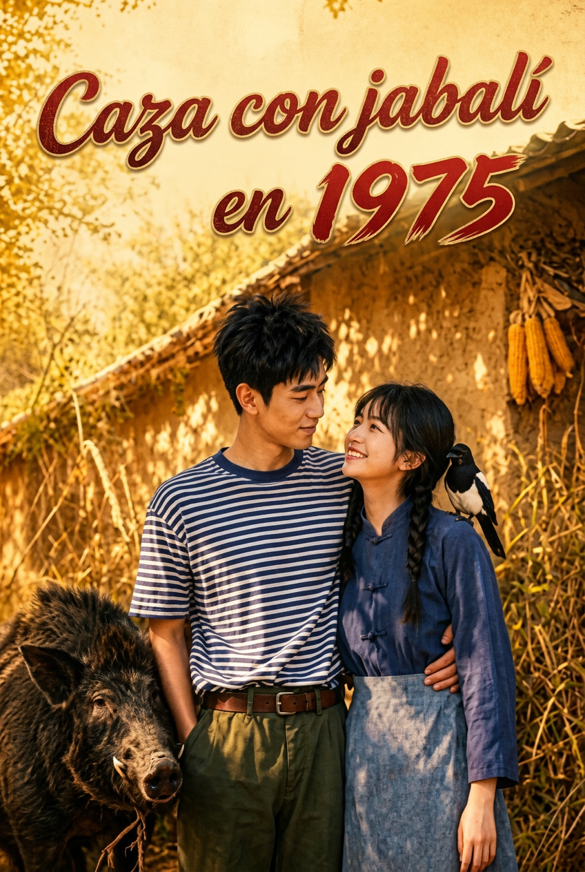 Caza con jabalí en 1975