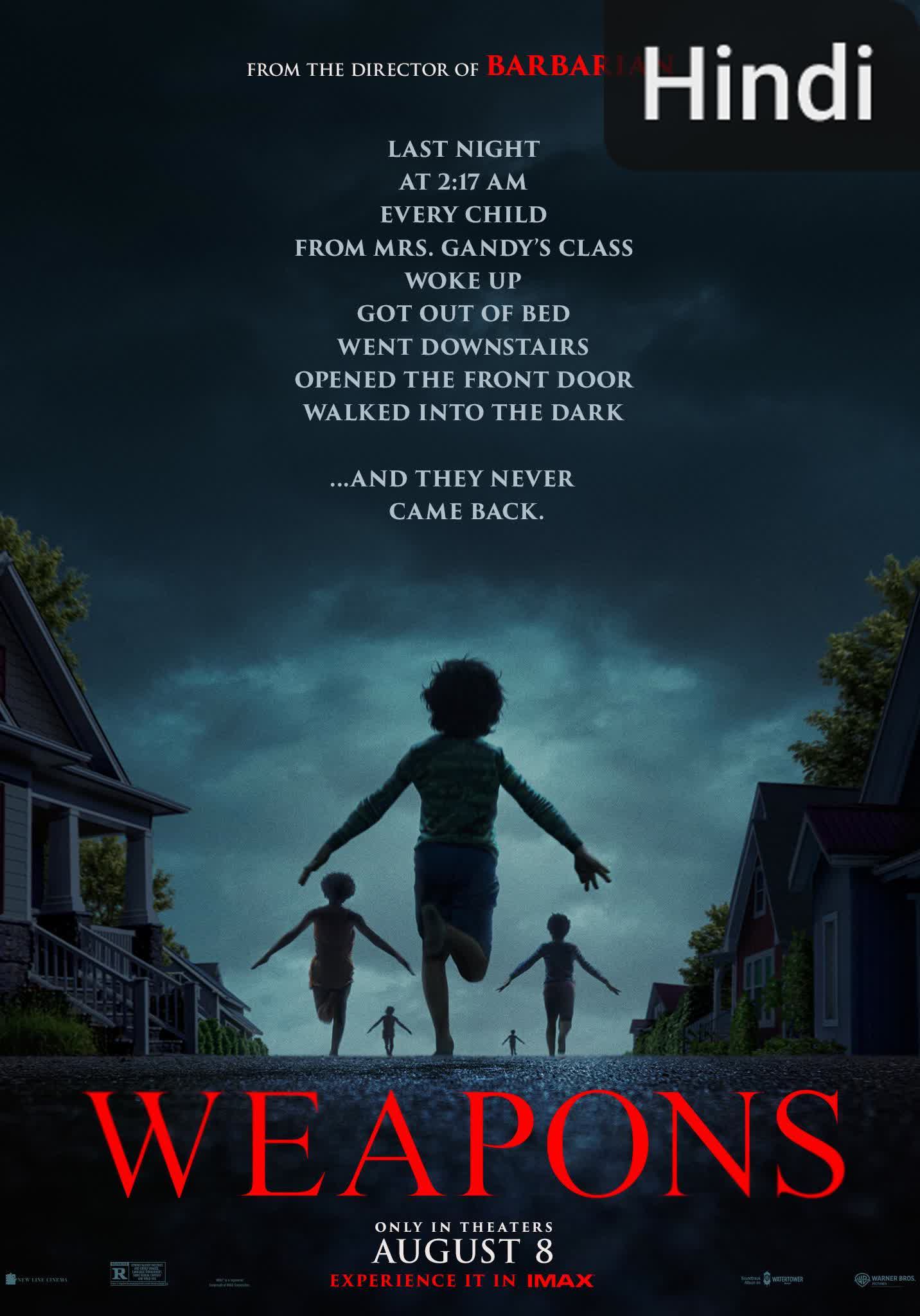 Weapons [Hindi] (2025)