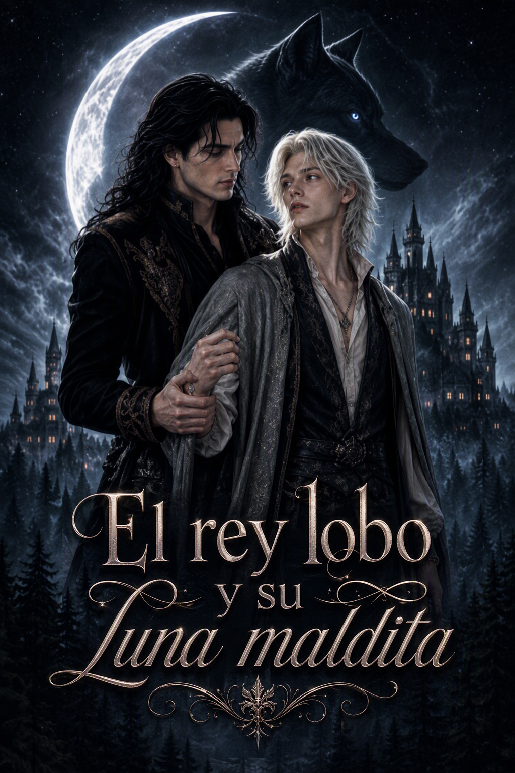 El rey lobo y su luna maldita
