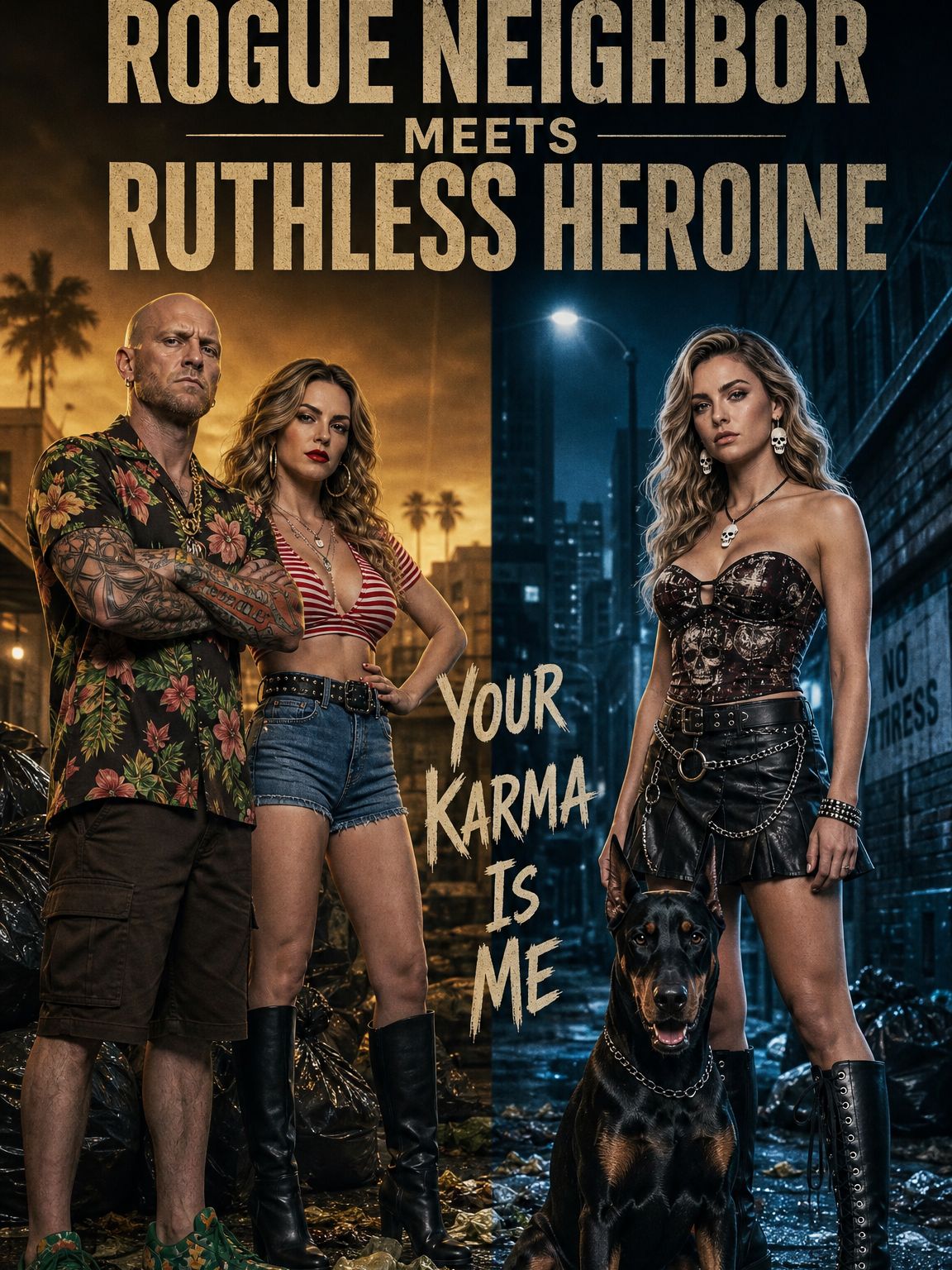 ROGUE NEICHBOR MEETS RUTHLESS HEROINE