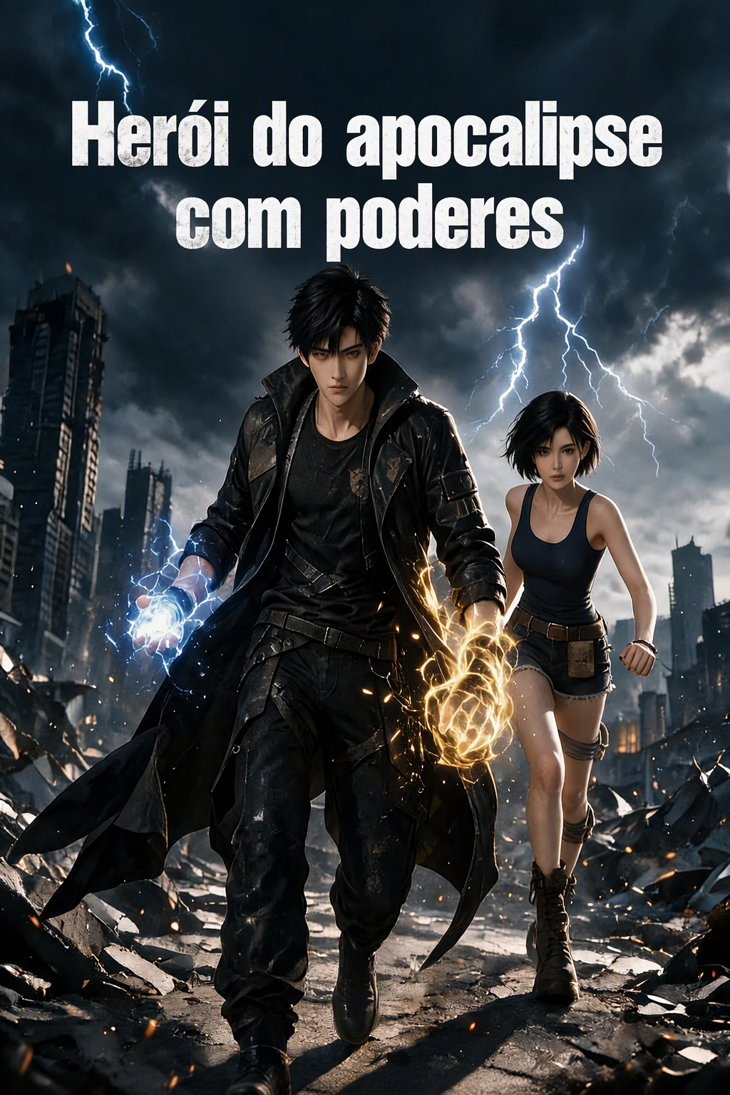 Herói do apocalipse com poderes