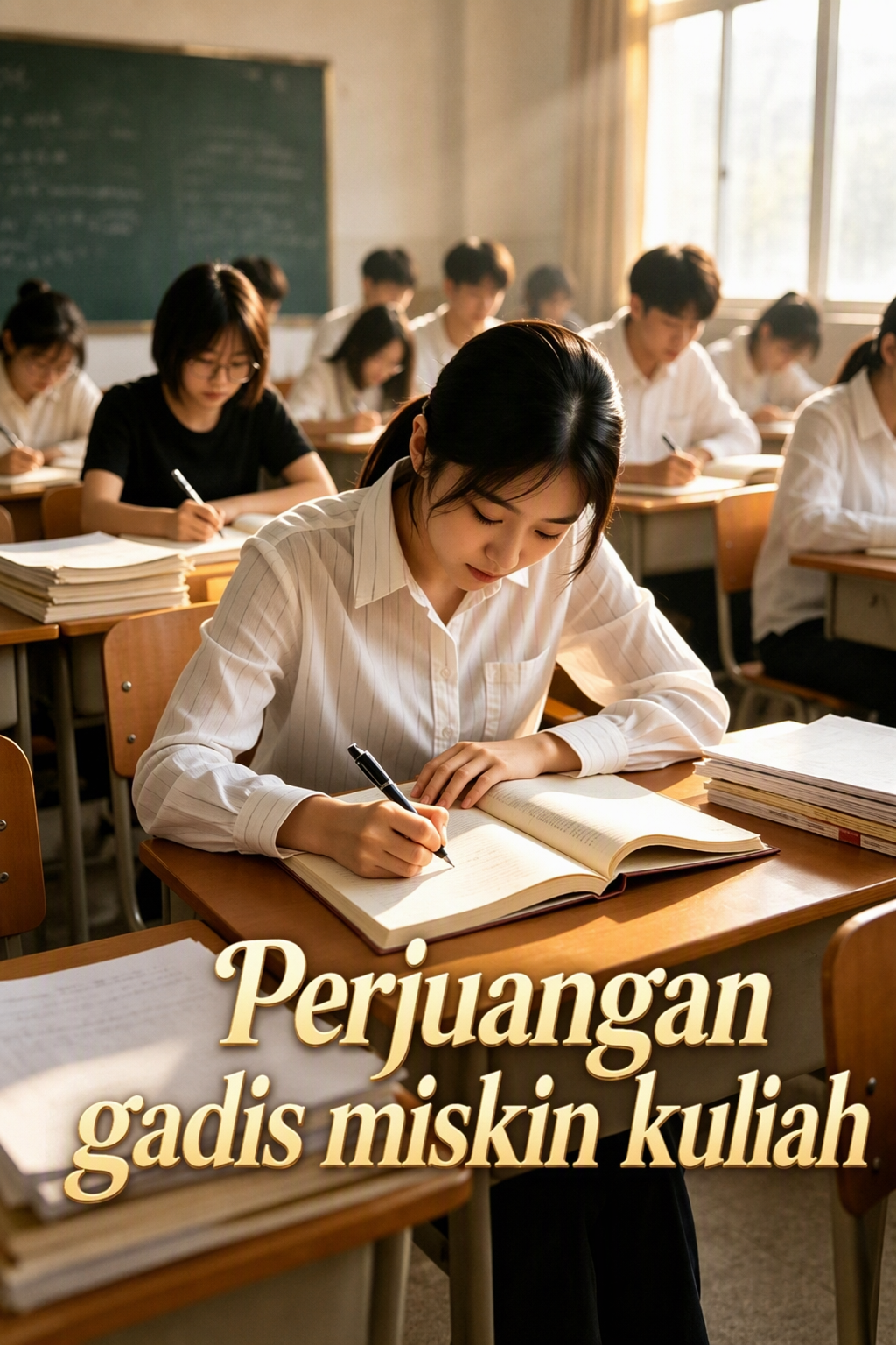 Perjuangan gadis miskin kuliah