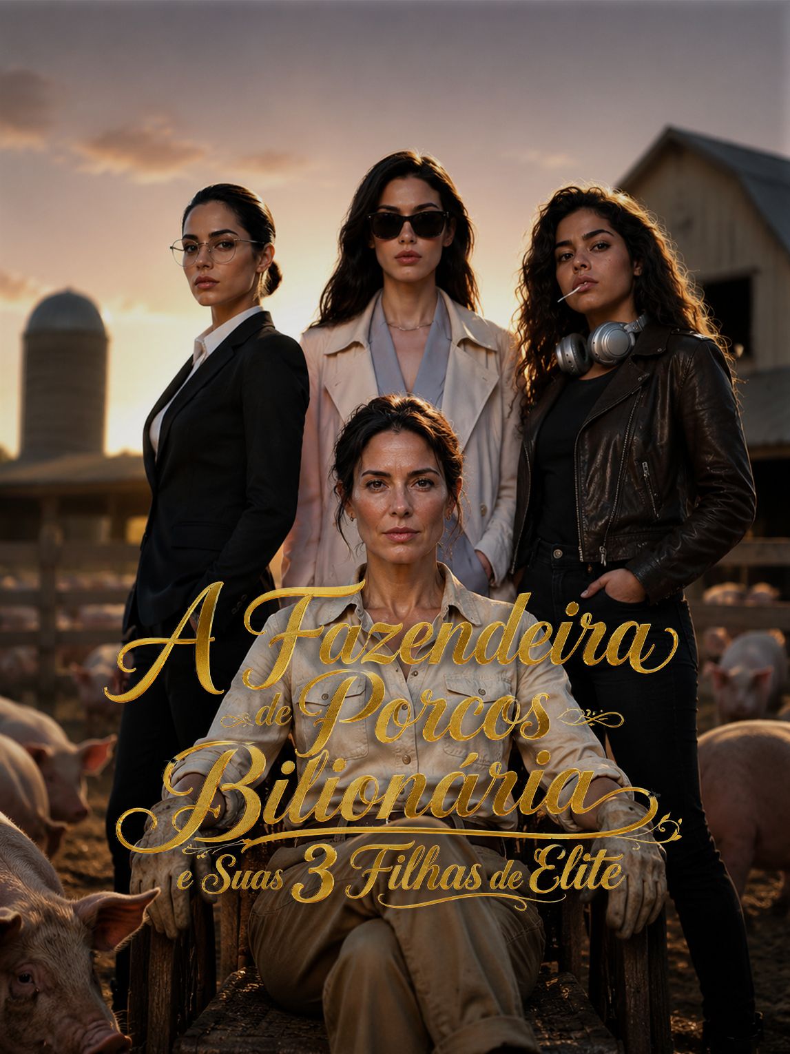 As Filhas Bilionárias da Mulher que Ele Abandonou